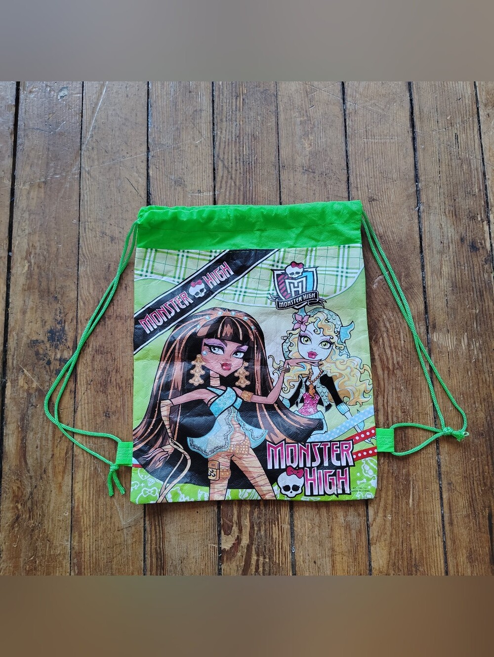 Monster High Fashion Mini Bag Small Purse Kids School Supplies Lime Green
